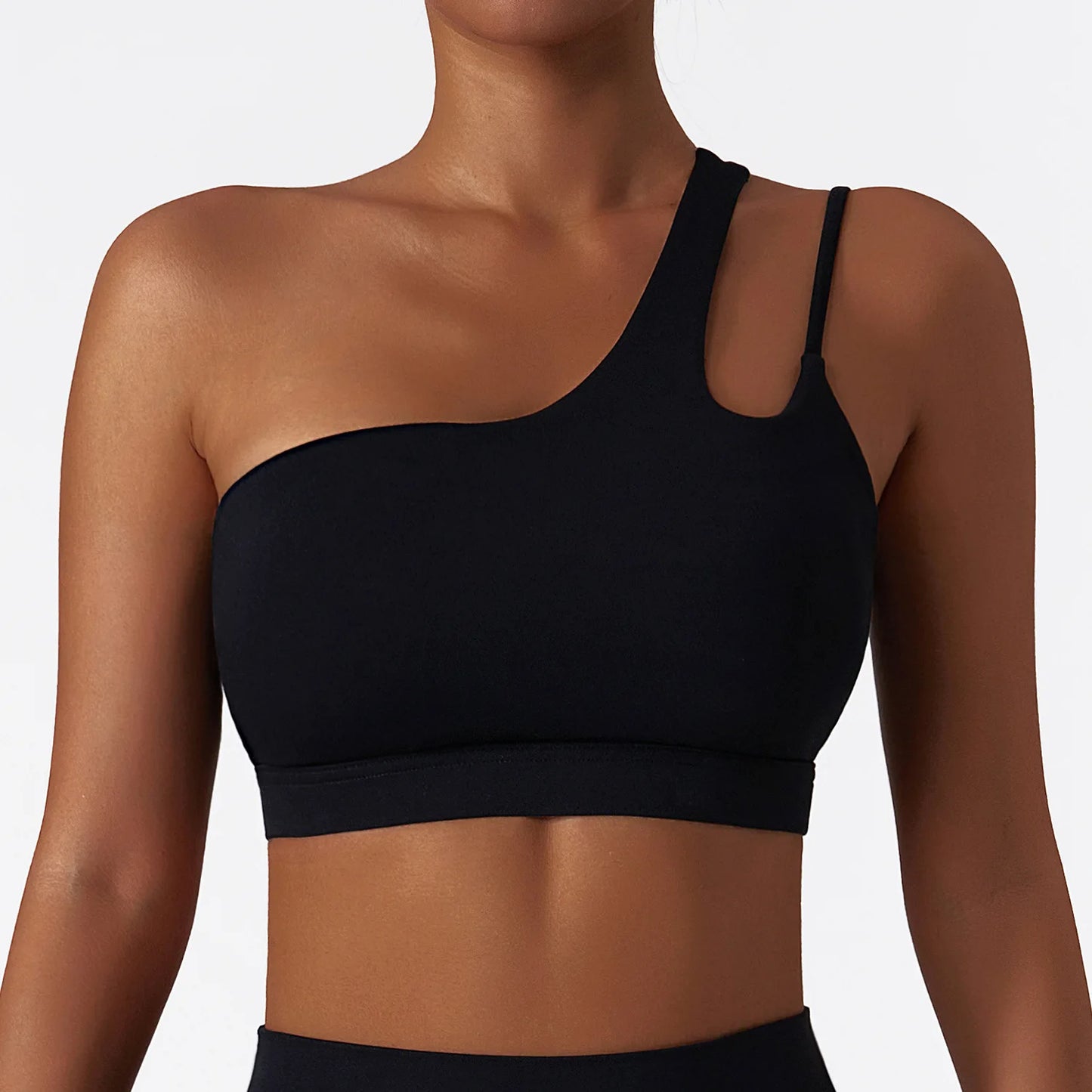 Single Strap Yoga Bra