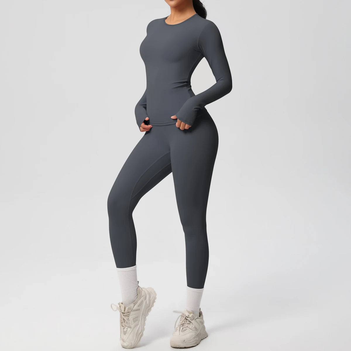 Quick-Drying Gym Leggings Set Workout Dry Fit