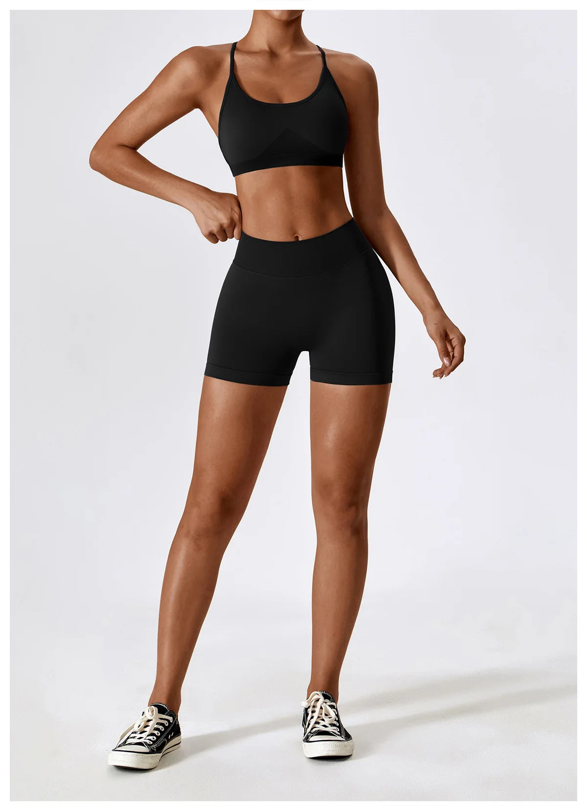 Seamless Yoga Set Gym Suit