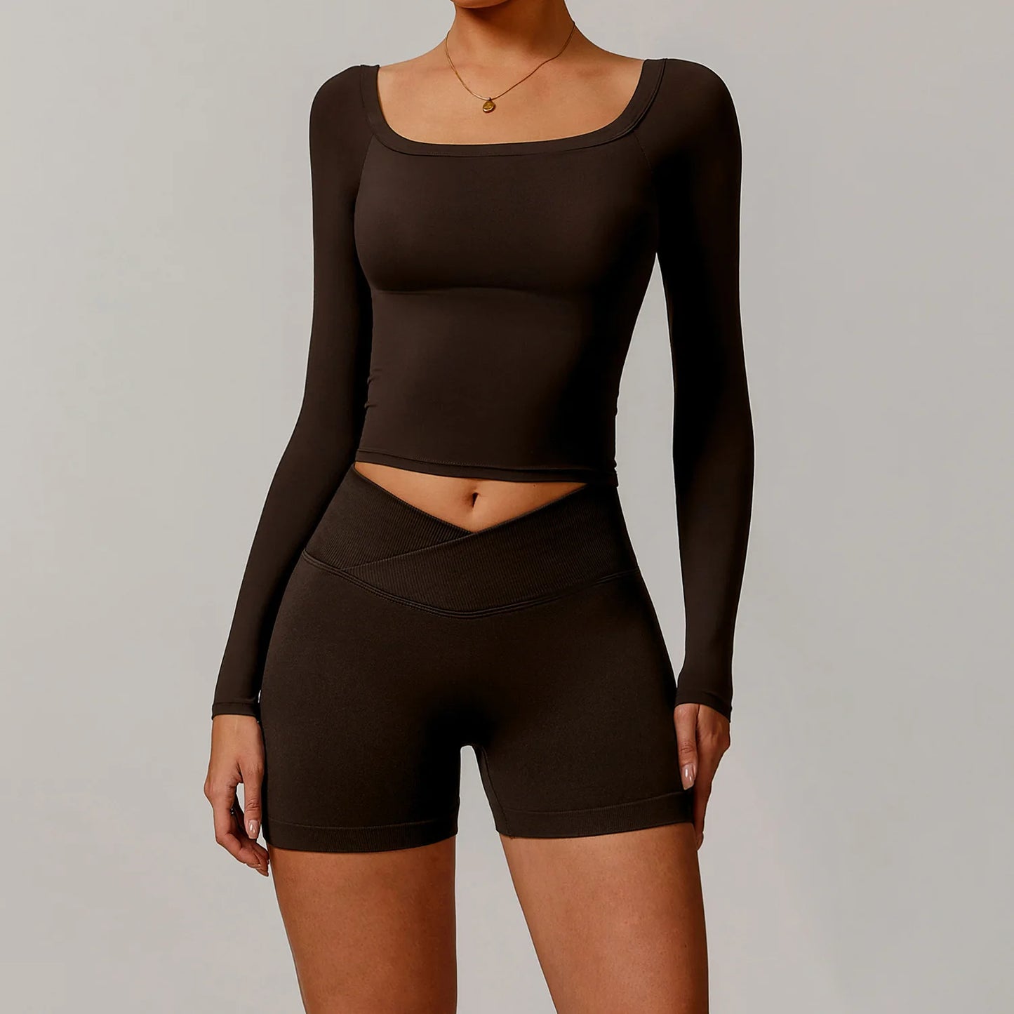 2 Pieces Yoga Suit Sports Set Women Athletic Wear Gym