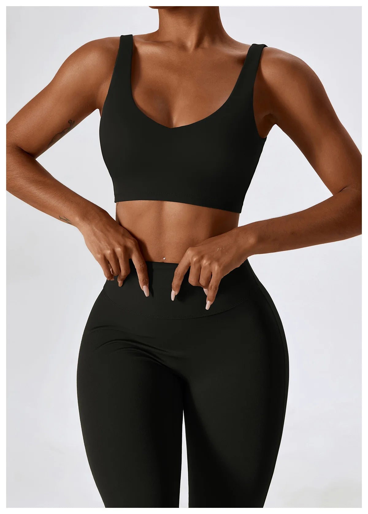 Gym Yoga Suit 2PCS Tight Fitting