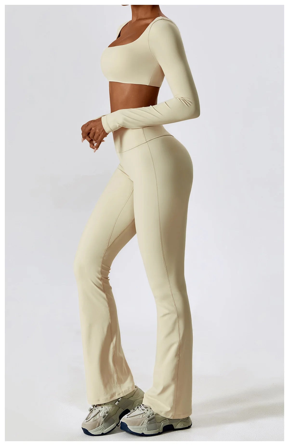 2 Pieces Women Tracksuit Yoga Set