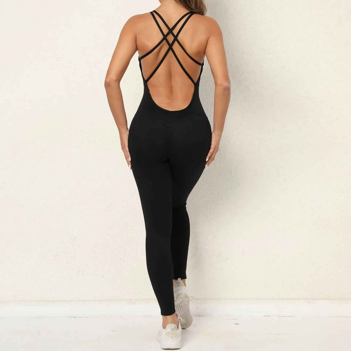 Jumpsuit Women Clothes Fitness Sporty