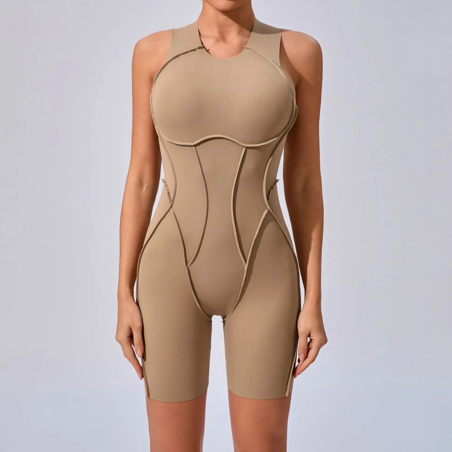 V Back Scrunch Sports Suit Women Gym