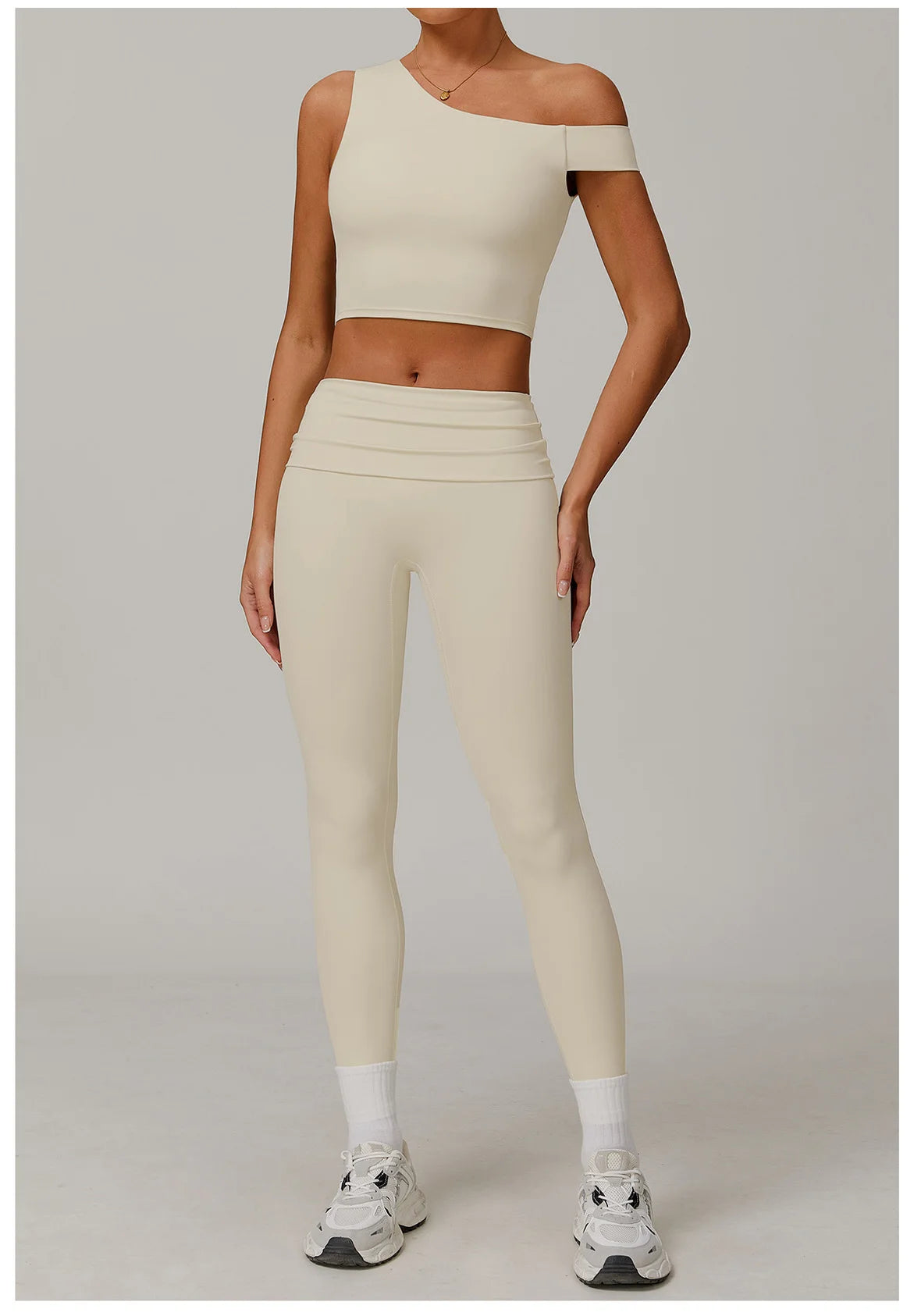 2 Piece Fitness Sportswear Gym Tracksuit High Waist Leggings