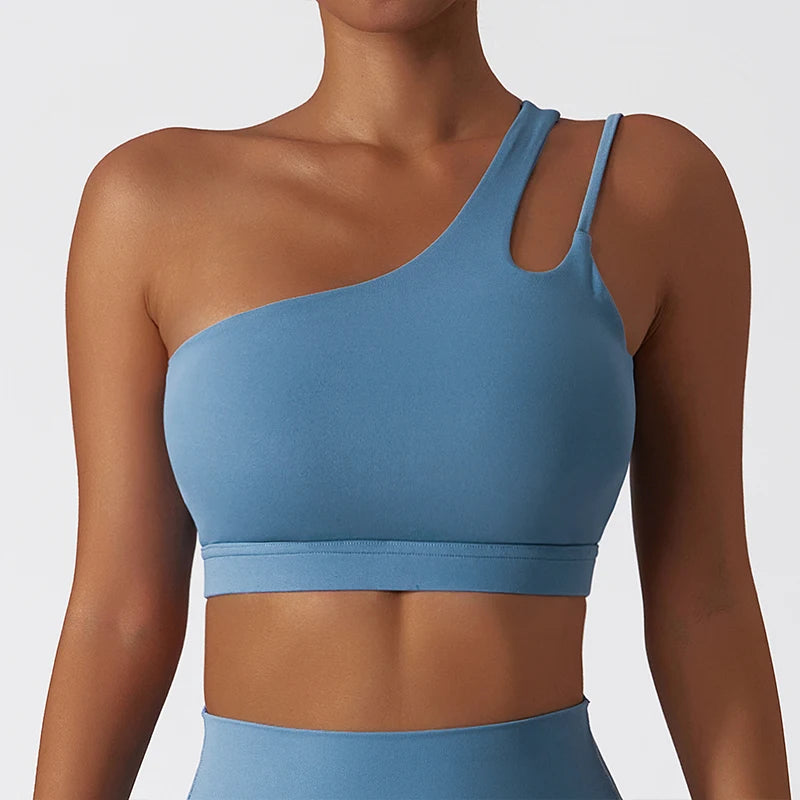 Single Strap Yoga Bra