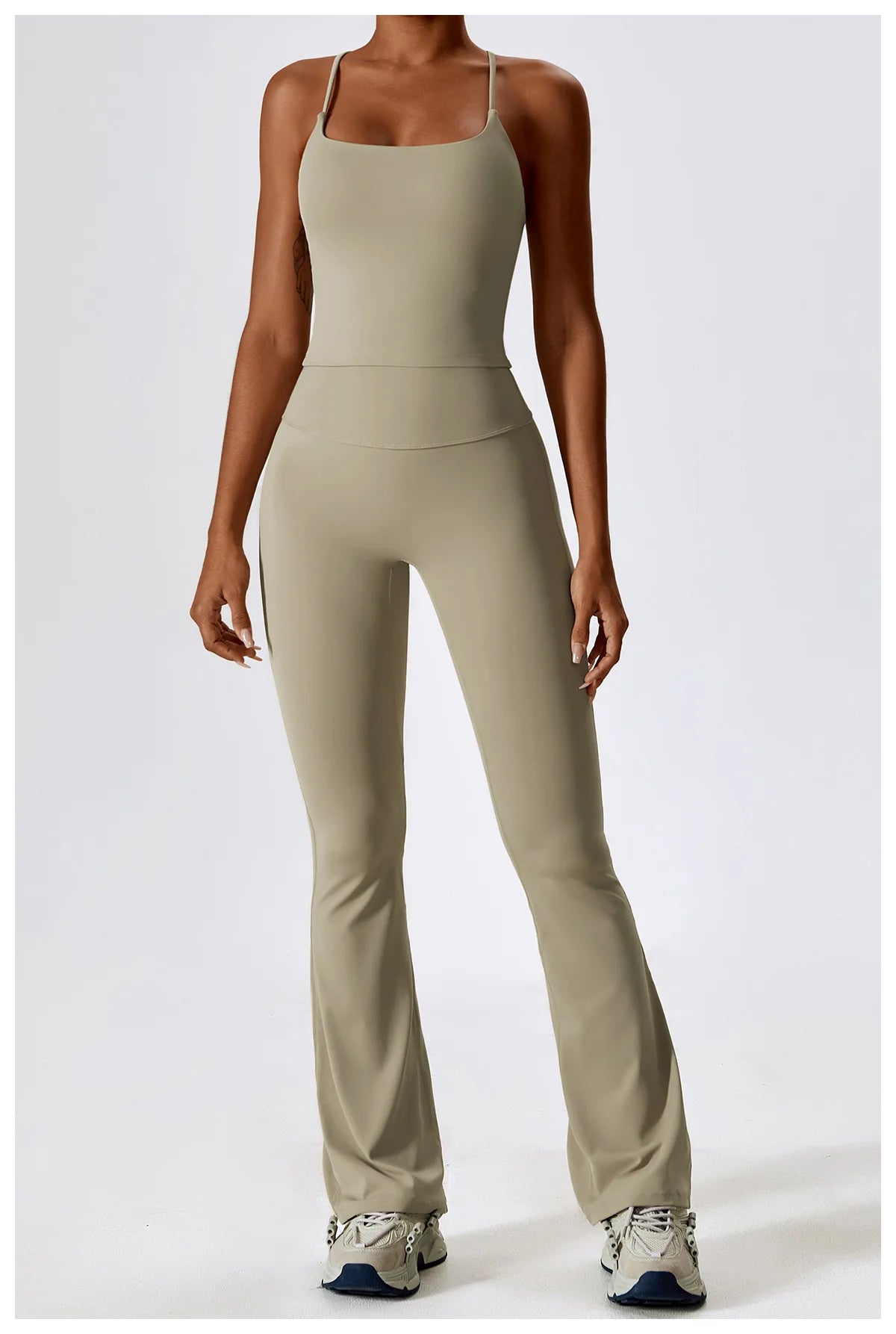 2 Pieces Women Tracksuit Yoga Set