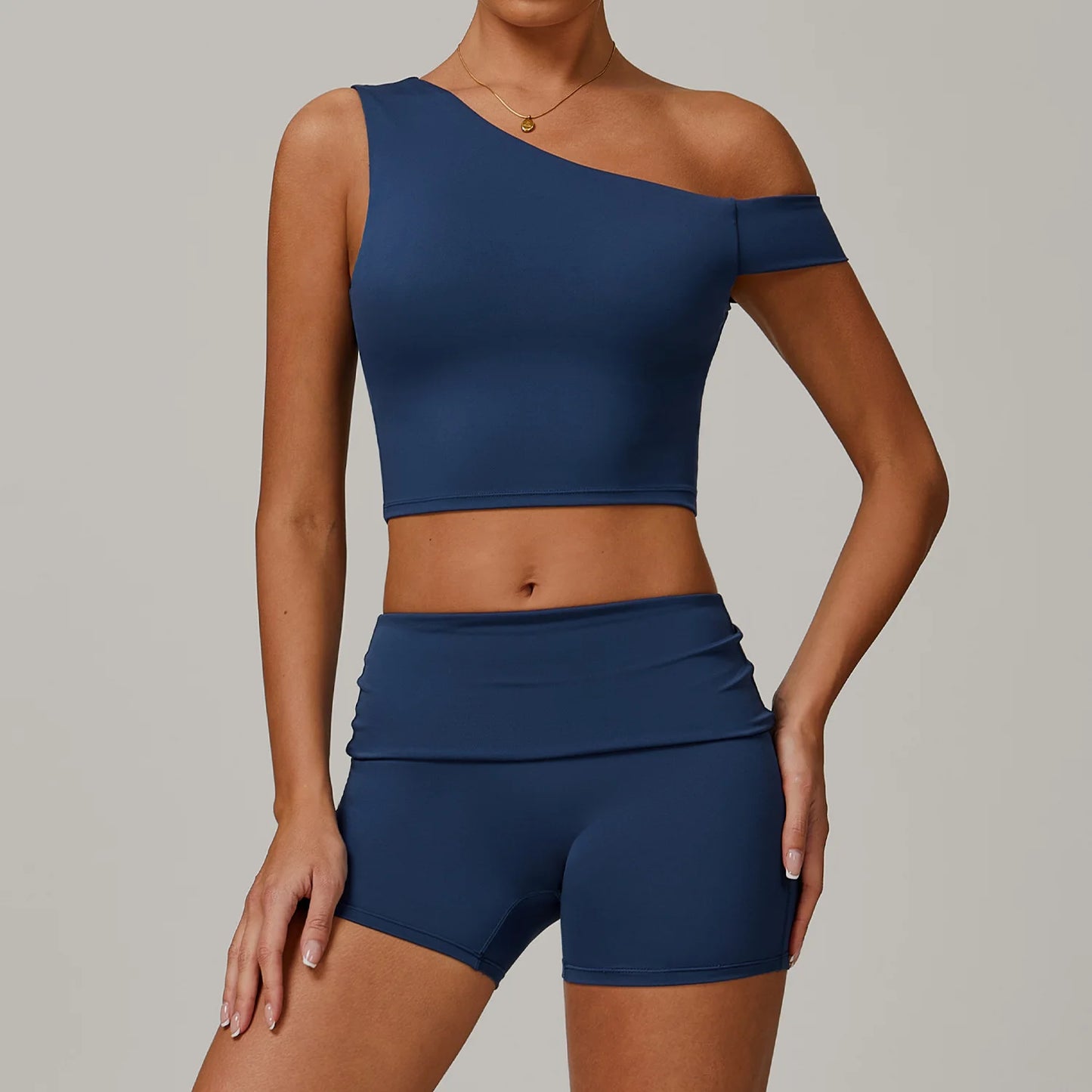 2 Piece Fitness Sportswear Gym Tracksuit High Waist Leggings