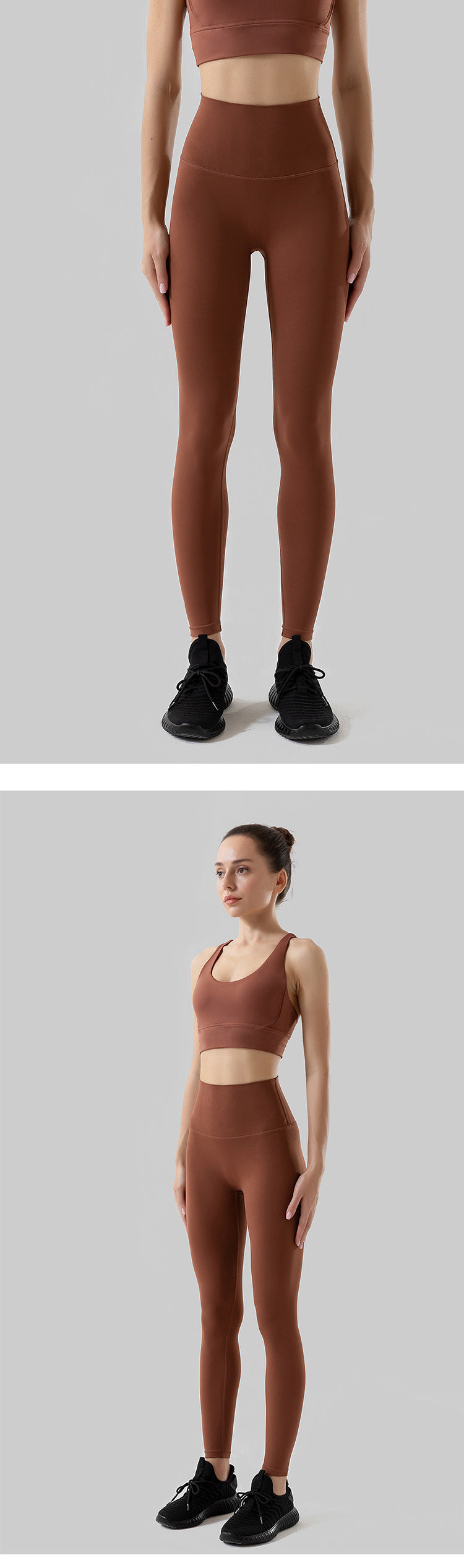 Sportswear Yoga Set Leggings and Tops Fitness