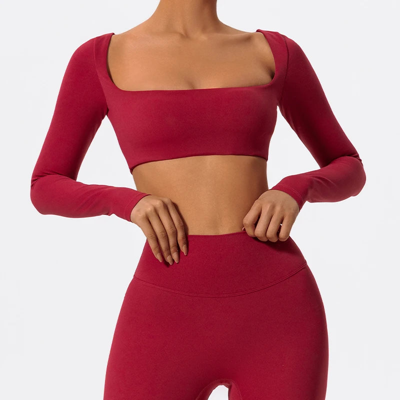 Casual Quick Dry Sports Crop Top