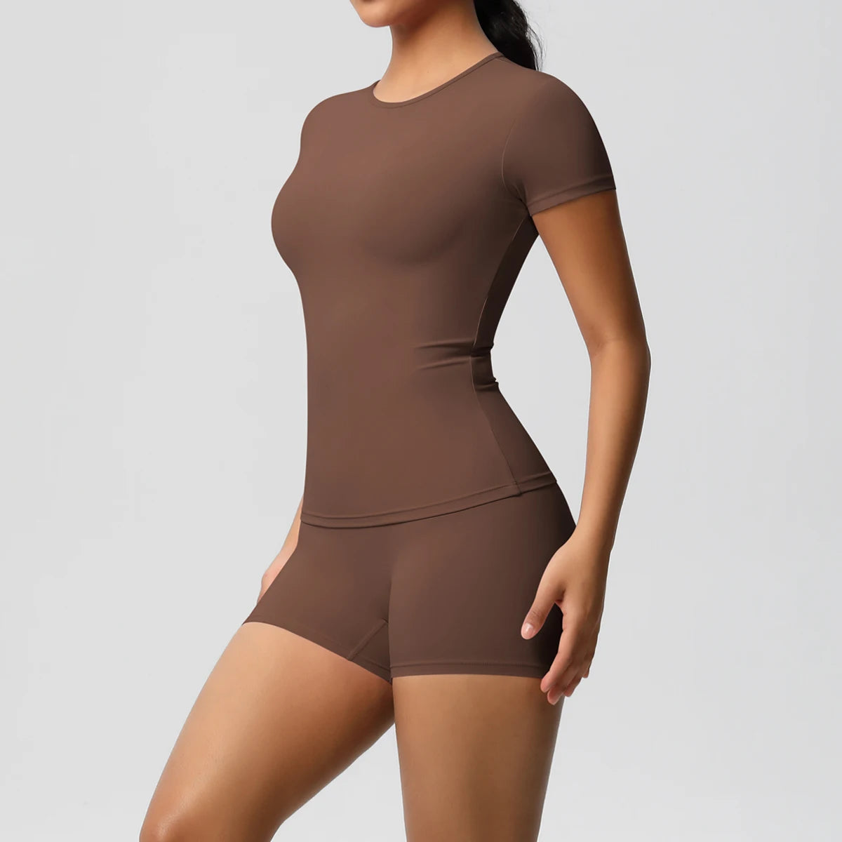 2PC Quick-Drying Gym Leggings Set