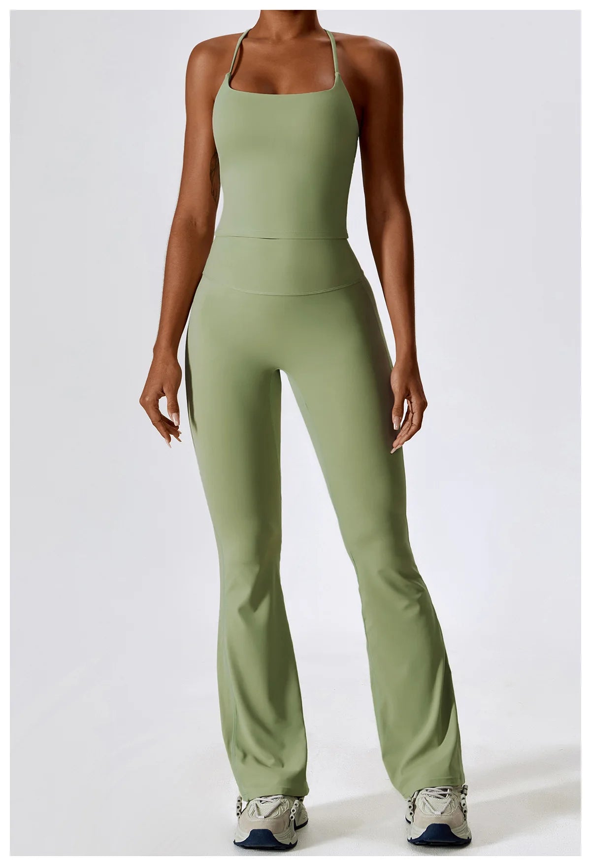 2 Pieces Women Tracksuit Yoga Set