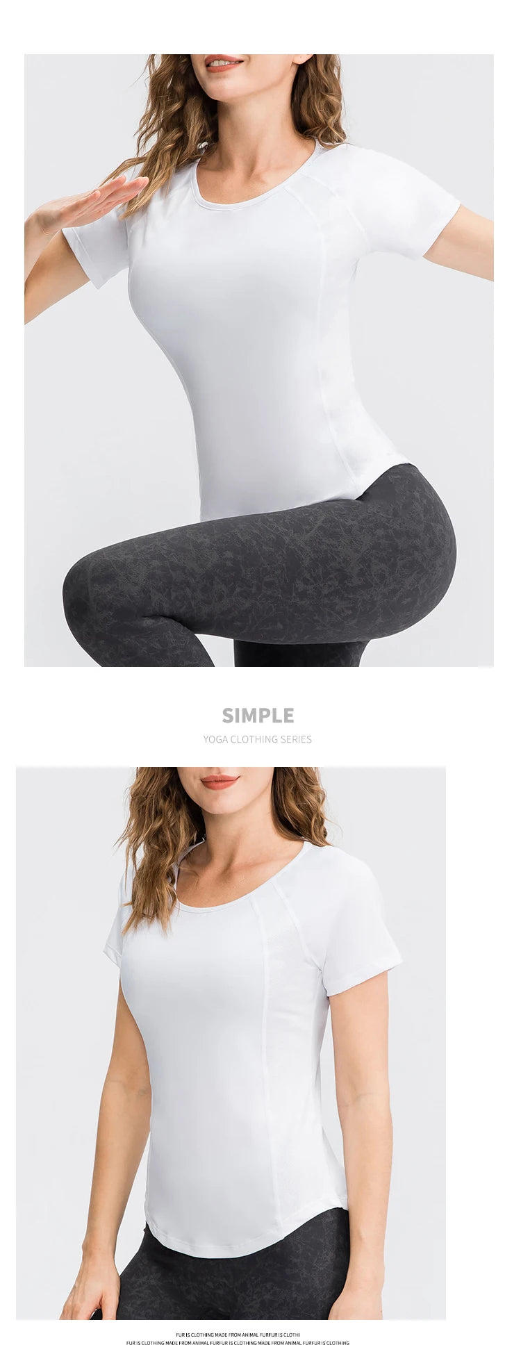 Women Yoga Tops Breathable Sport Fitness