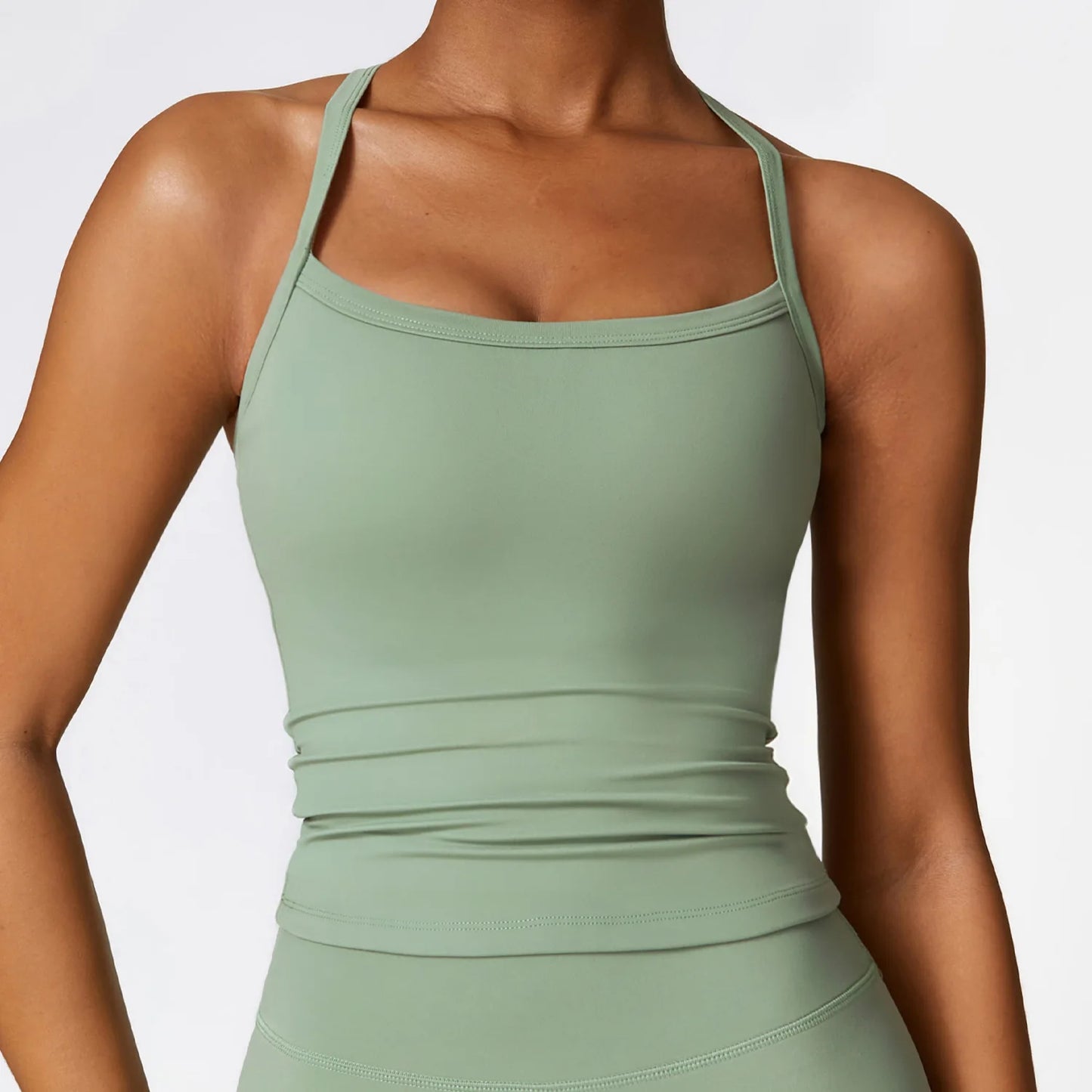 Cross Back Yoga Sports Bra