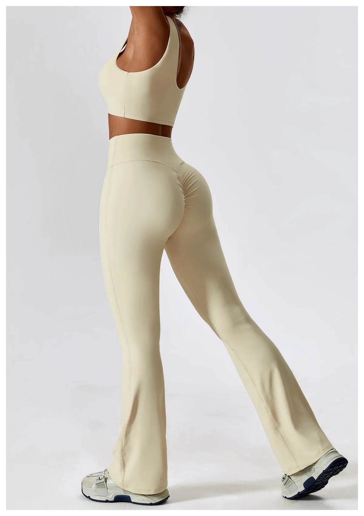 2 Pieces Women Tracksuit Yoga Set