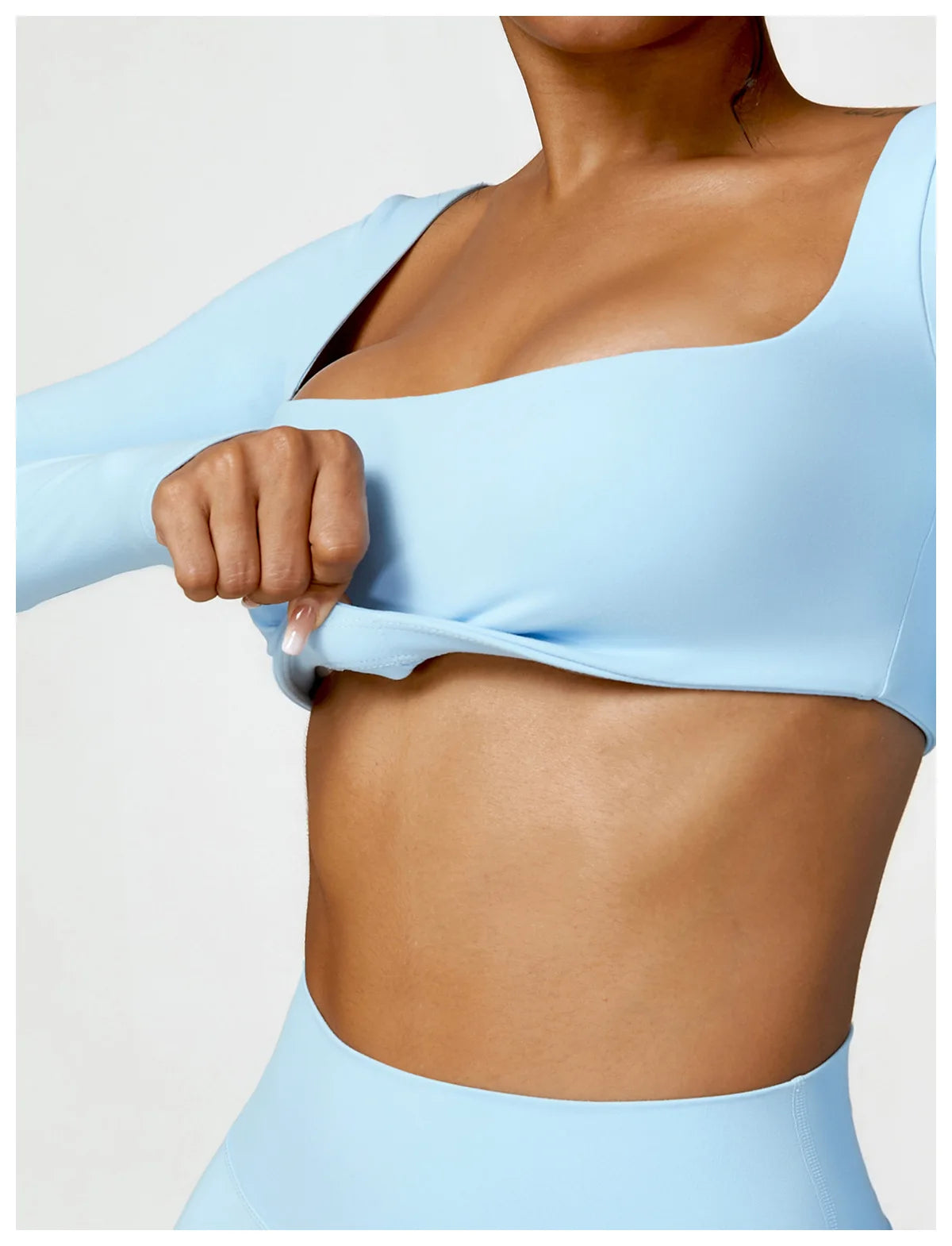 Casual Quick Dry Sports Crop Top