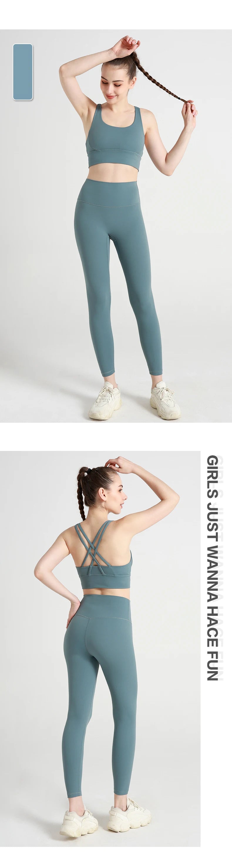 2 Piece Yoga Clothes Women's Tracksuit
