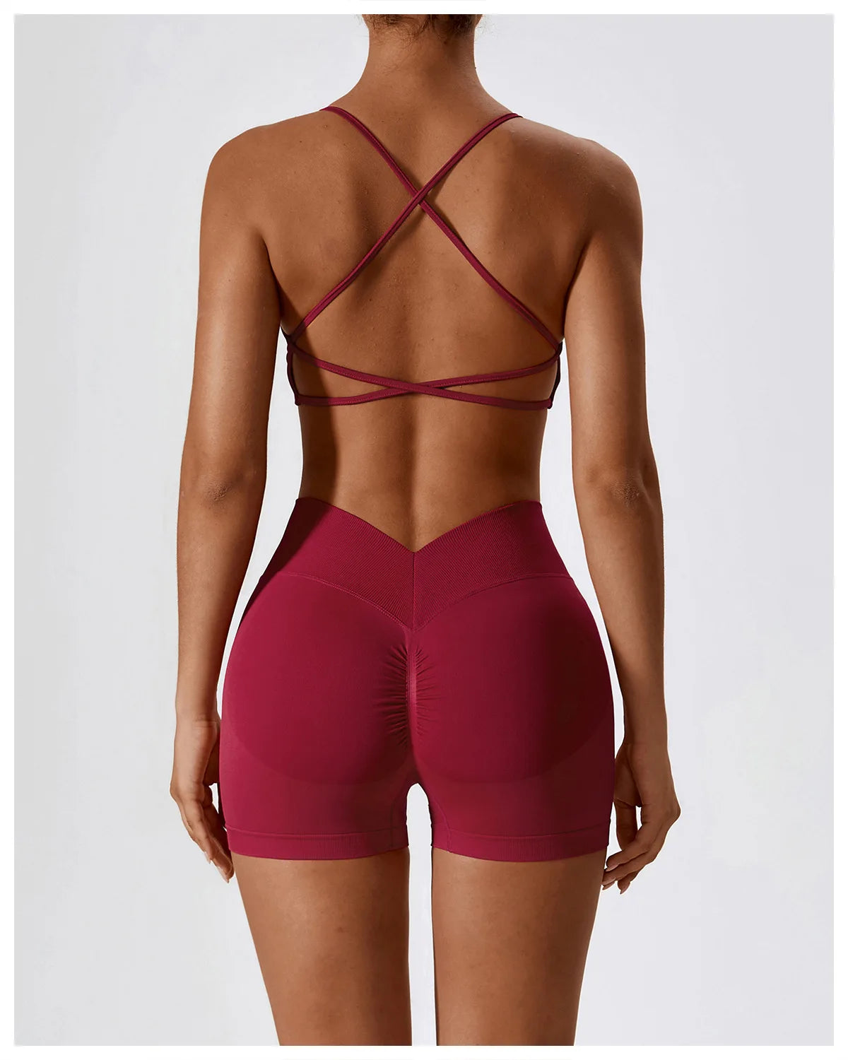 Seamless Yoga Set Gym Suit