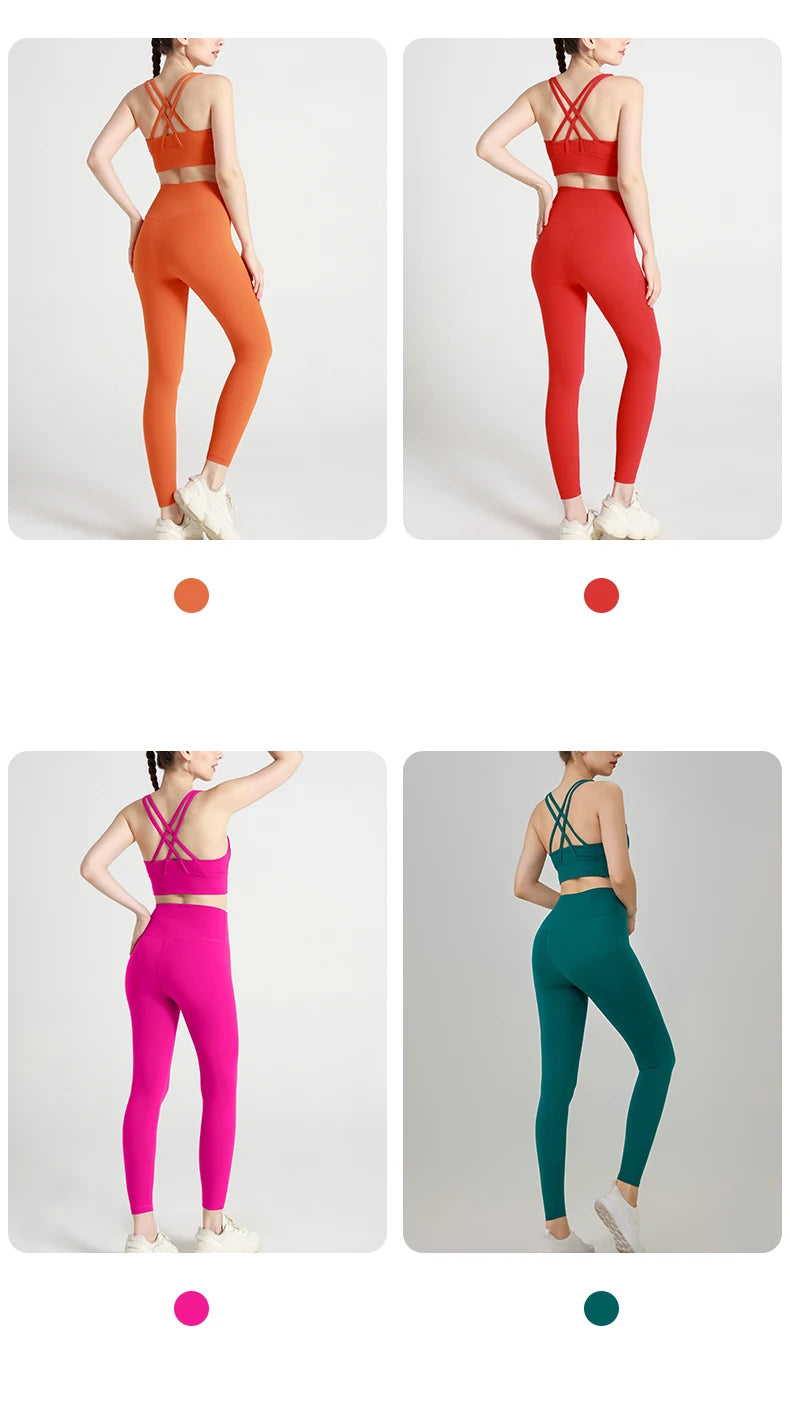 2 Piece Yoga Clothes Women's Tracksuit