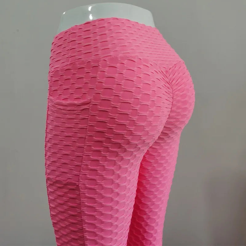 Bubble Pants Stretchy Slim Leggings