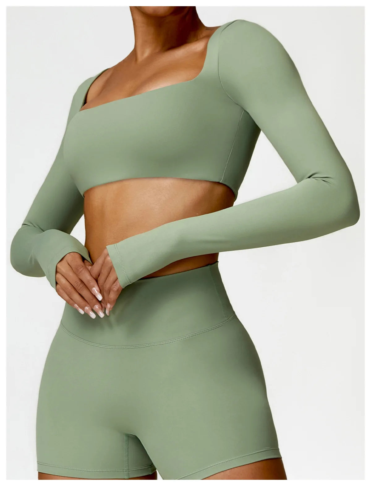 Casual Quick Dry Sports Crop Top