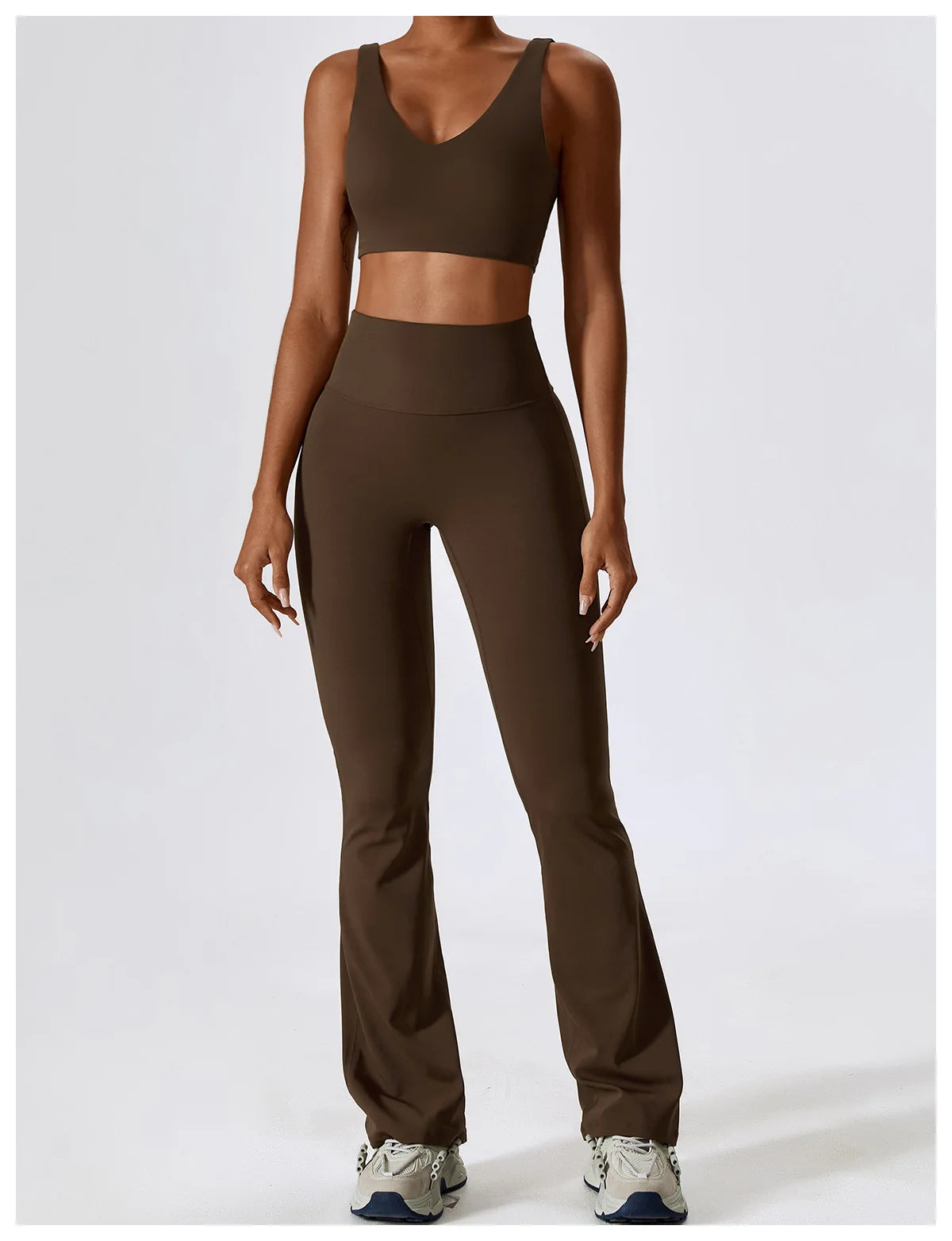 2 Pieces Women Tracksuit Yoga Set