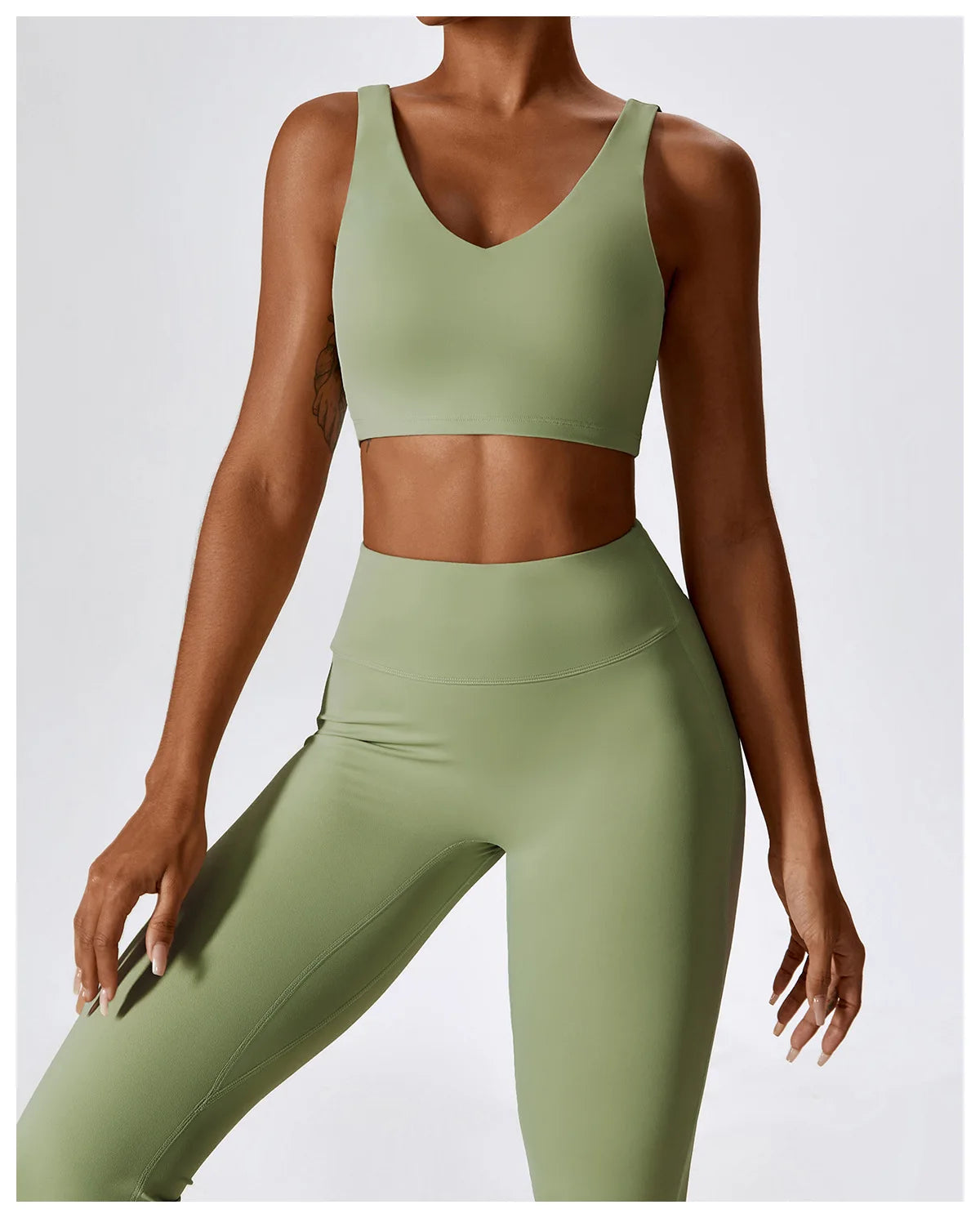 2 Pieces Women Tracksuit Yoga Set