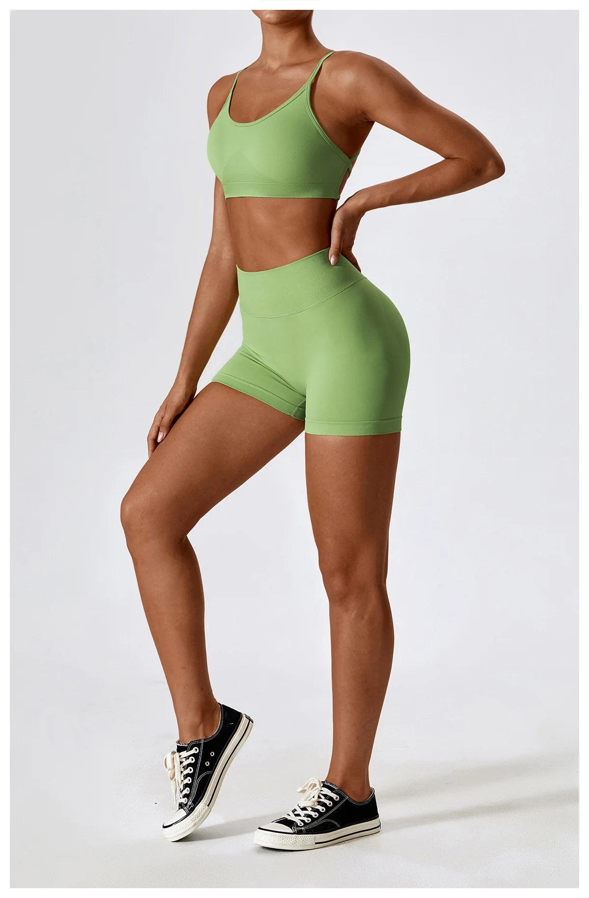 Seamless Yoga Set Gym Suit