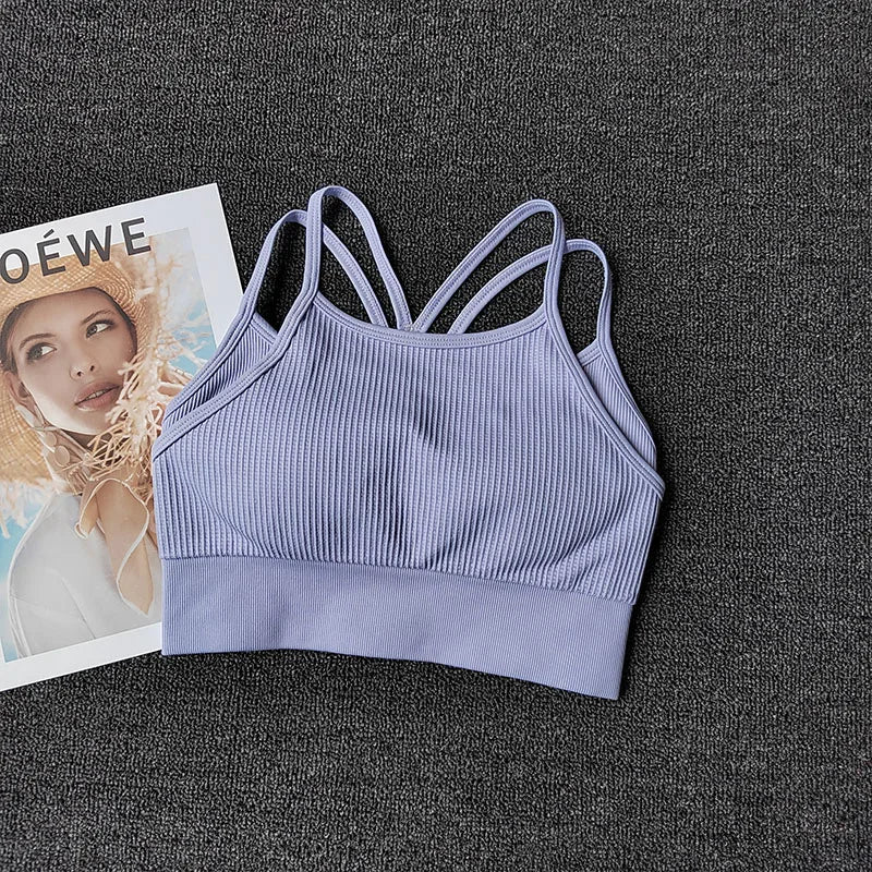 Women Sports Bra Seamless Beauty