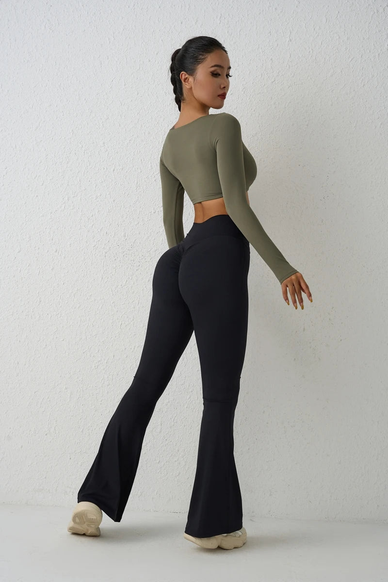 Long Sleeve Crop Top