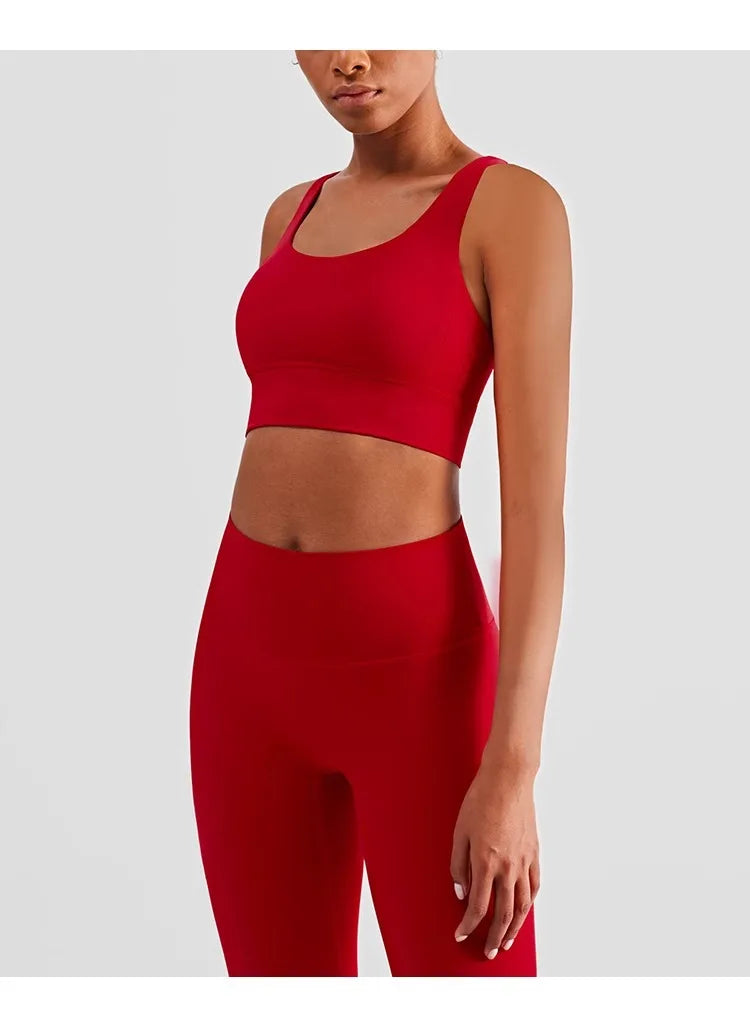 2 Piece Yoga Clothes Women's Tracksuit Athletic Wear