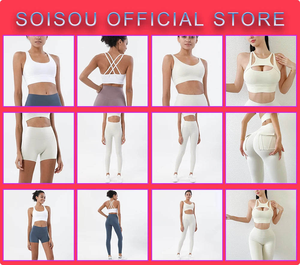 Nylon Tracksuits Women's Yoga Set Sports Suit Gym Fitness