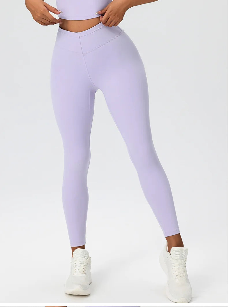 2 Pieces Women's High Quality Soften Yoga Set Sports Suit Gym Set
