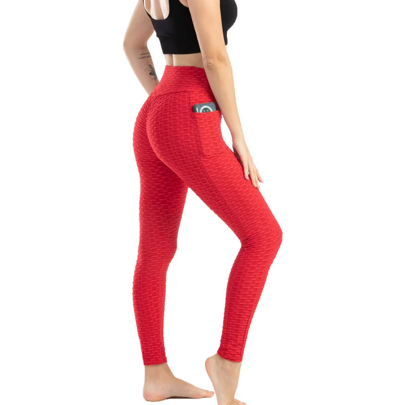 Bubble Pants Stretchy Slim Leggings
