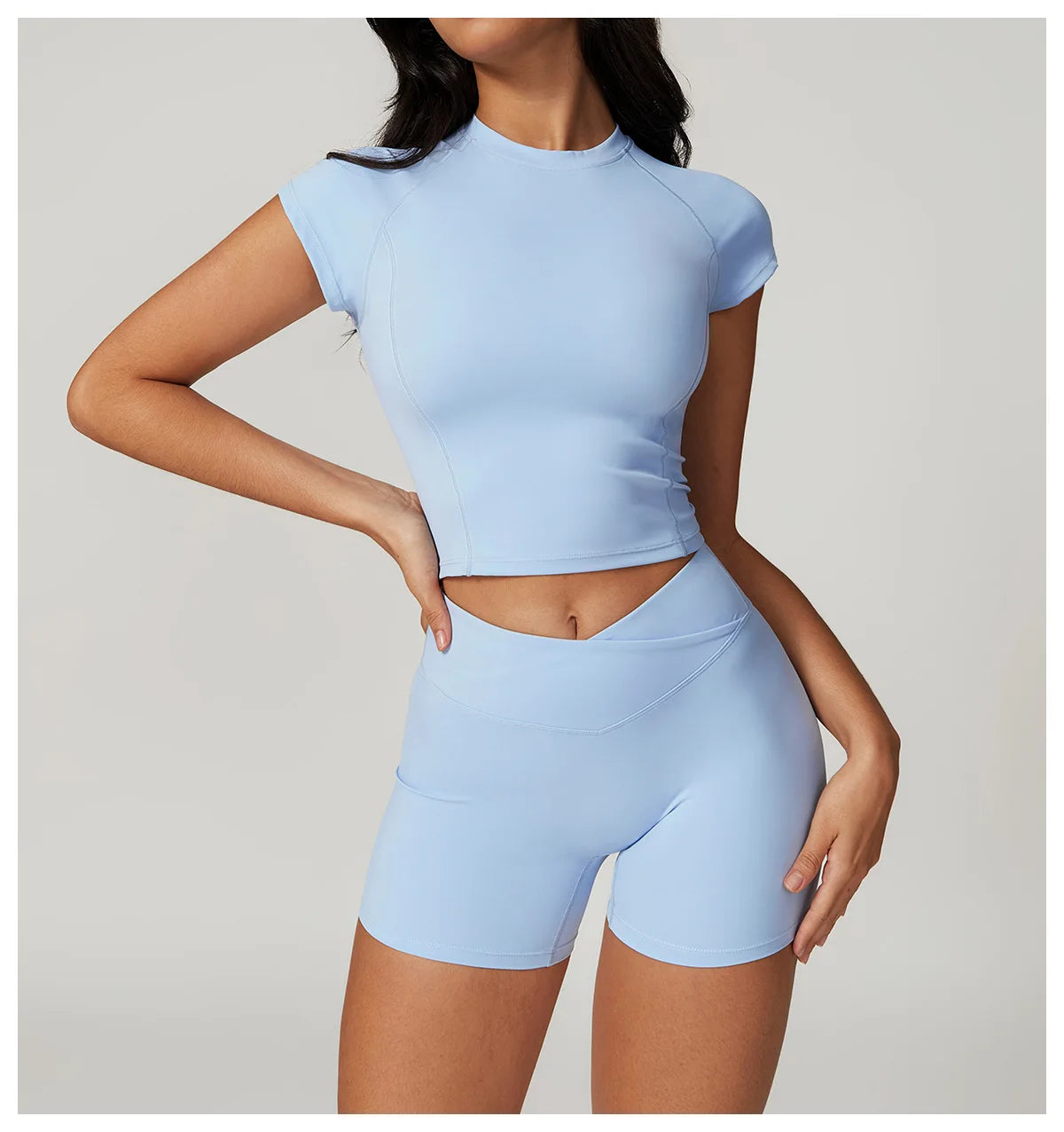 2 Pieces Yoga Set Gym Clothes Sportswear