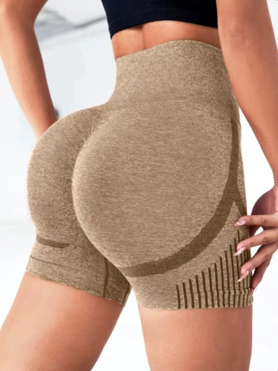 Women High Waist Yoga Shorts Push Up Fitness Gym Shorts Scrunch Butt Running Leggings Quick Dry Cycling Workout Sportswear