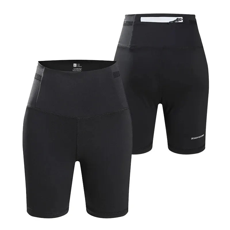 Men Women Tight Fitness Gym Shorts 2024 Summer Elastic Quick-dry Compression Workout Training Exercise Running Sports Shorts