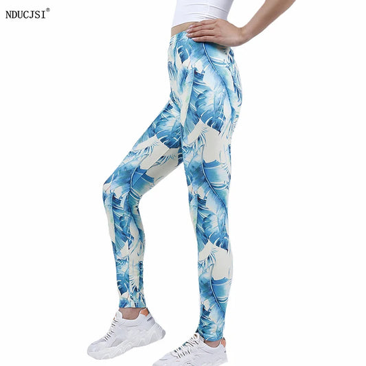 Print Legging Push Up Fashion Pants