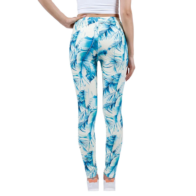 Print Legging Push Up Fashion Pants