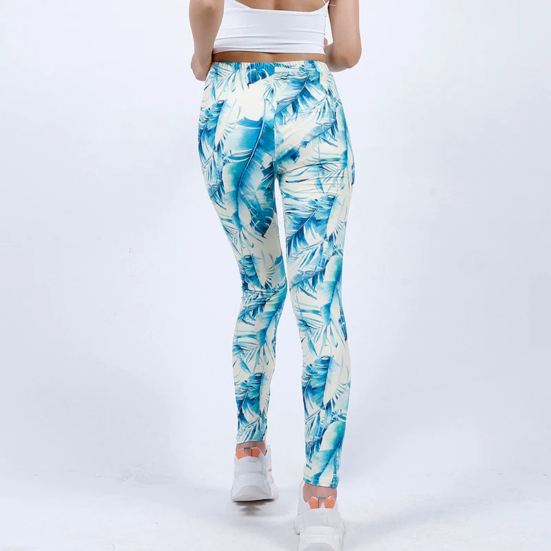 Print Legging Push Up Fashion Pants