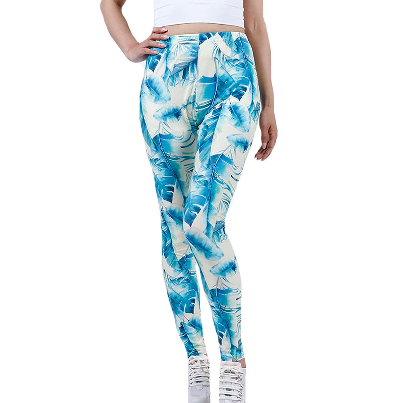 Print Legging Push Up Fashion Pants