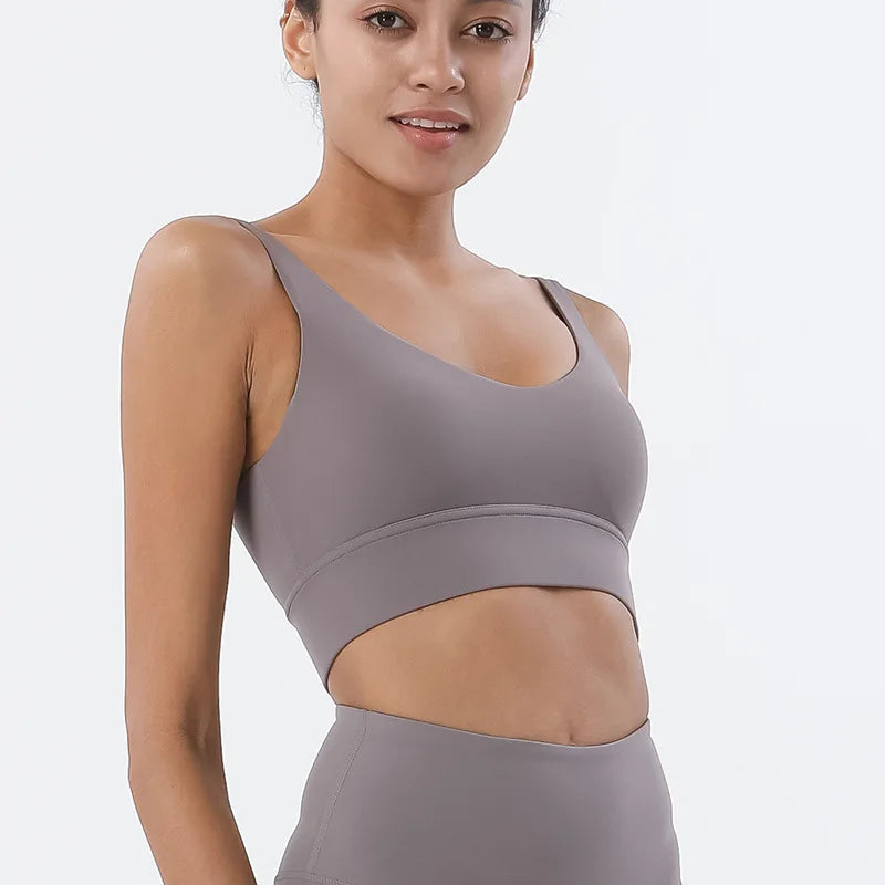 Nylon Yoga Bra Top