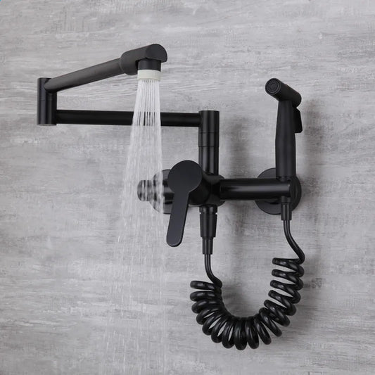 Kitchen Faucet With Spray Gun