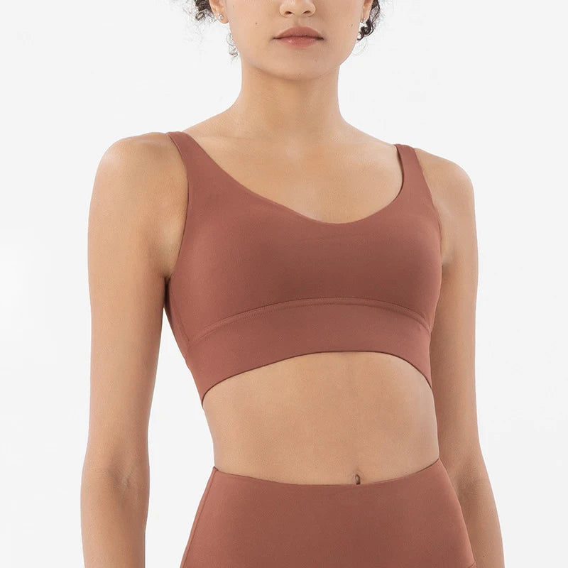 Nylon Yoga Bra Top