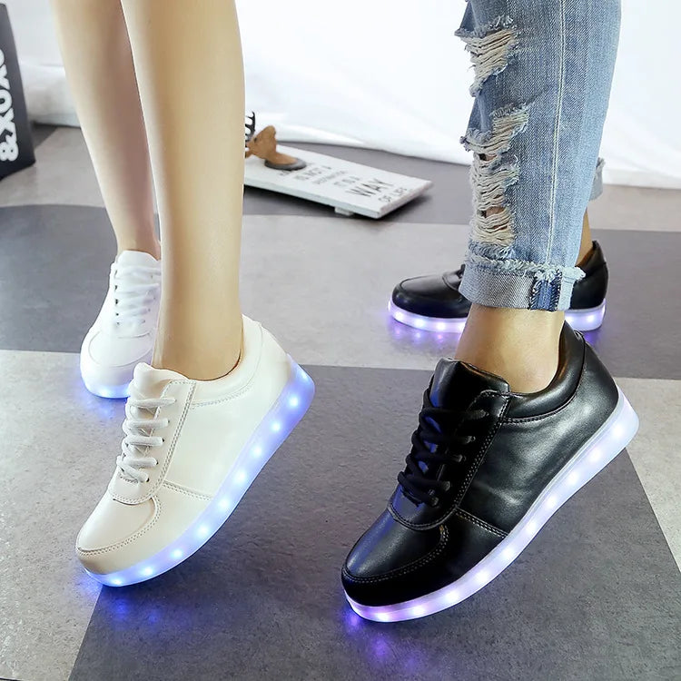 RayZing Led Shoes for Unisex Light Up Casual Sneakers men Adults Outdoor Glowing zapatillas deportivas Zapatos Hombre mujer