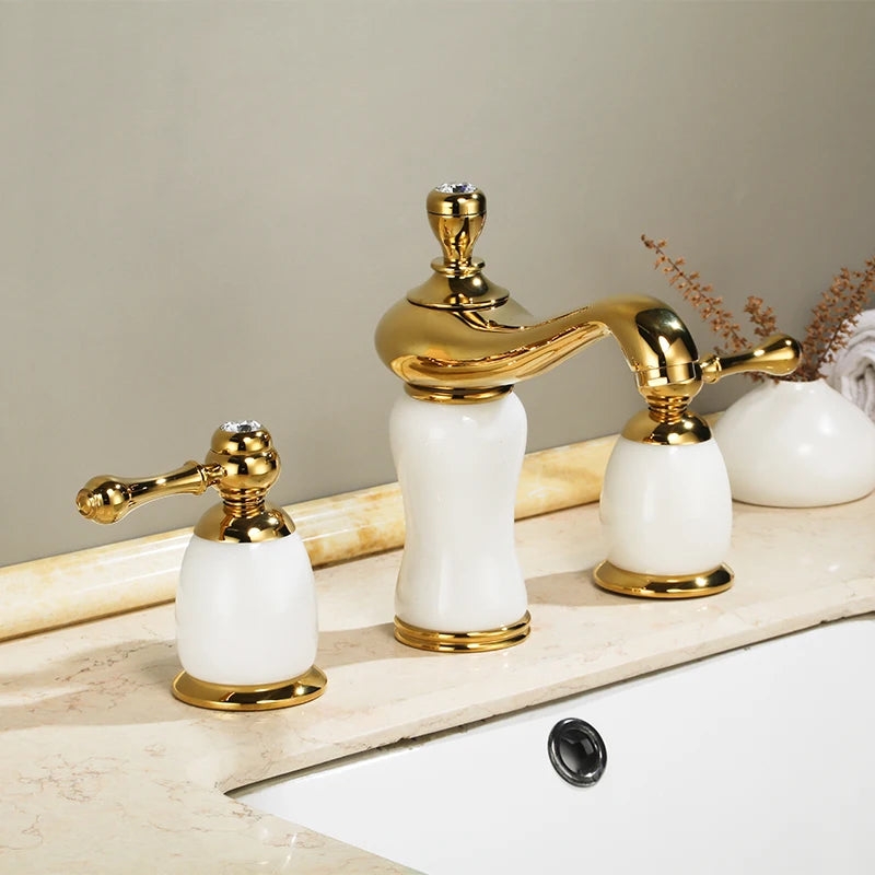 Sink Faucet Gold Finish