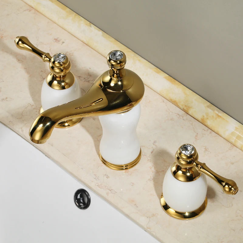 Sink Faucet Gold Finish