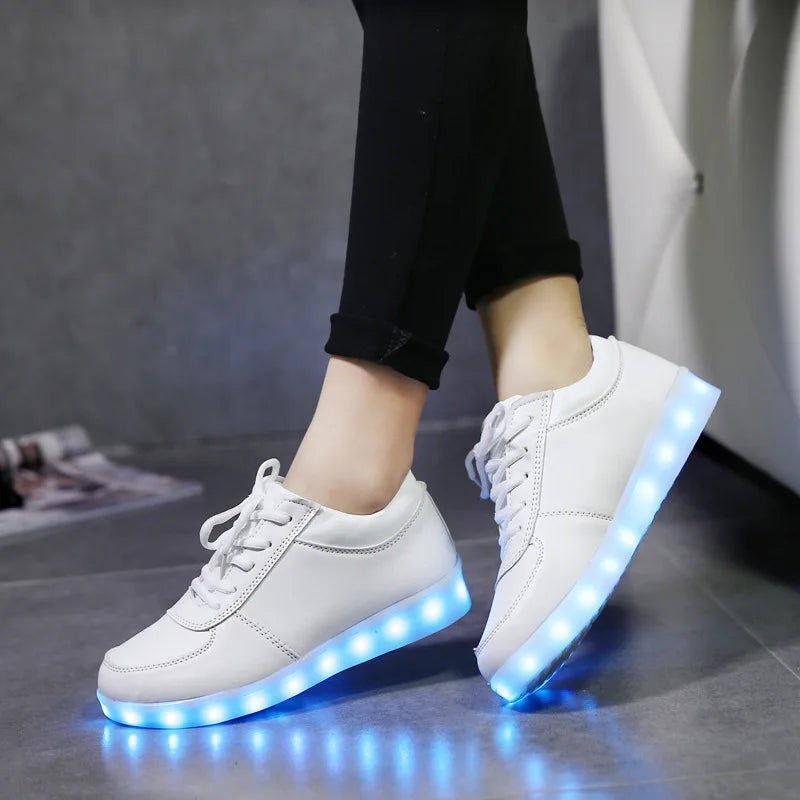 RayZing Led Shoes for Unisex Light Up Casual Sneakers men Adults Outdoor Glowing zapatillas deportivas Zapatos Hombre mujer