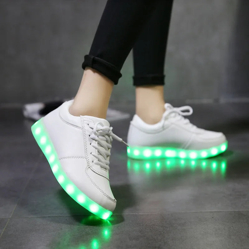 RayZing Led Shoes for Unisex Light Up Casual Sneakers men Adults Outdoor Glowing zapatillas deportivas Zapatos Hombre mujer