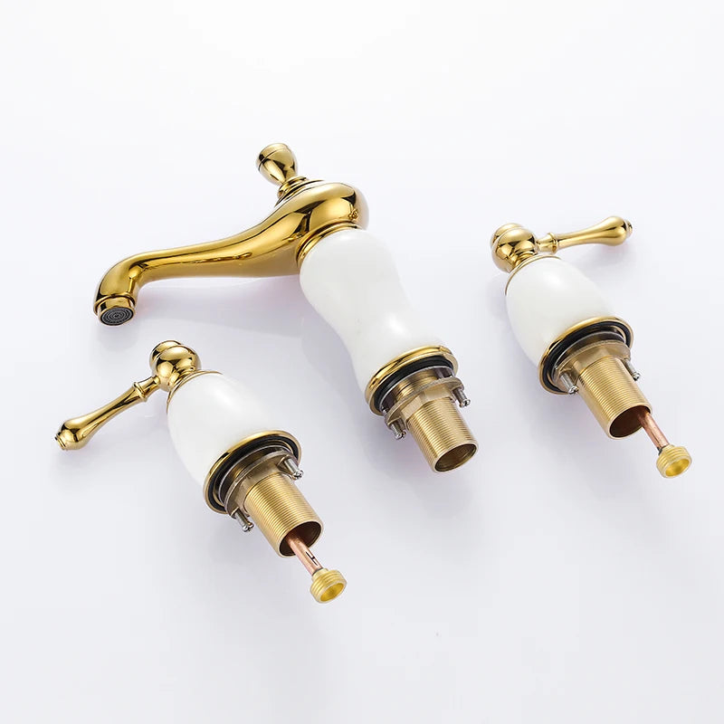 Sink Faucet Gold Finish